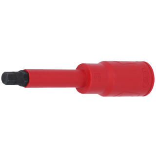 1/2" Bit-Stecknuss mit Schutzisolierung für Innensechskant-Schrauben, lang, 8mm - KS Tools 117.5708