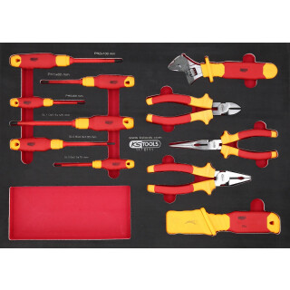 VDE Zangen- und Schraubendreher-Satz, 11-tlg - KS Tools 117.6111