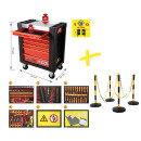 PERFORMANCEplus Werkstattwagen e10 mit 164 isolierten...