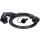 efuturo Ladekabel gerade, Typ 2 auf Typ 1 Stecker, 1 Phase, bis zu 7,4 kW, 32 A, 230 V, Mode 3, 3 Meter - KS Tools 117.7125