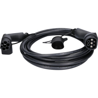 efuturo Ladekabel gerade, Typ 2 auf Typ 2 Stecker, 1 Phase, bis zu 7,4 kW, 32 A, 230 V, Mode 3, 8 Meter - KS Tools 117.7155