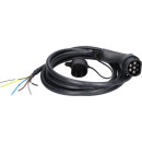 efuturo Ladekabel gerade, Ende offen auf Typ 2 Stecker...
