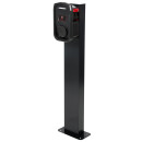 efuturo Standsäule für eine Wallbox, grau  - KS Tools 117.7921