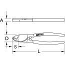 Kabelschneider Ø10mm, 160mm - KS Tools 118.0090
