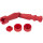 WC-Sitz Montageschlüssel-Satz, 4-tlg - KS Tools 123.0035