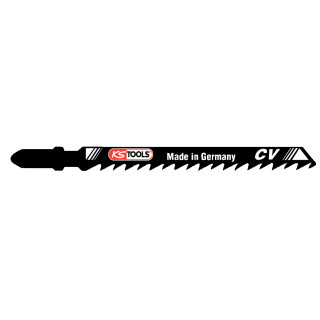 Stichsägeblatt, CV, 100mm, 4mm, T144D, 5er Pack - KS Tools 129.3104