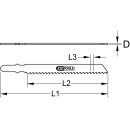 Stichsägeblatt, HSS, 75mm, 0,9mm, T118A, 5er Pack -...