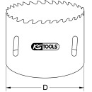 HSS Bi-Metalllochsäge, Ø 17mm - KS Tools...