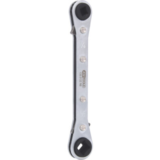 4 in 1 Kälte-Klima-Ratschenschlüssel, umschaltbar - KS Tools 130.0122