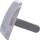 Karosserie-Amboss-Ausbeuleisen, 130mm - KS Tools 140.2117
