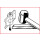 Türscharnier-Spannstift-Austreiber-Satz, 4-tlg - KS Tools 140.2190
