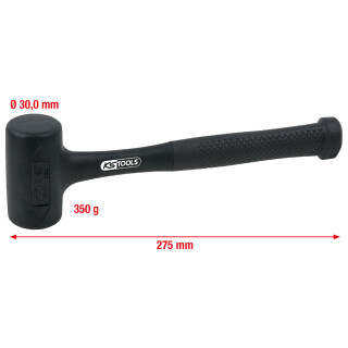 Rückschlagfreier Schonhammer, 500g - KS Tools 140.5252