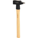 Schlosserhammer, Hickory-Stiel, französische Form,...