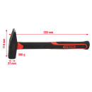 Schlosserhammer mit Fiberglasstiel, 500g - KS Tools 142.1351