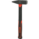 Schlosserhammer mit Fiberglasstiel, 400g - KS Tools 142.1402