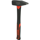 Schlosserhammer mit Fiberglasstiel, 1500g - KS Tools...
