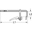 Ganzstahl-Schnellspann-Schraubzwinge, 140x300mm - KS Tools 145.0415