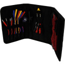 12/24V Diagnose Prüf- und Mess-Kabel-Satz, 25-tlg - KS Tools 150.0895