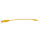 4,0 mm Eingangsbuchse auf 0,8 mm Prüfadapterbuchse flach (gelb) - KS Tools 150.0958
