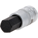 1/2" Bit-Stecknuss Innensechskant für HV-Batteriebefestigungen für VAG, 16mm - KS Tools 150.1301