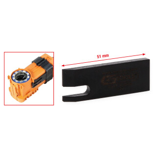 Kommunikationsstecker-Entriegelungswerkzeug am Batteriemodul der HV-Batterie für Audi und Porsche - KS Tools 150.1366