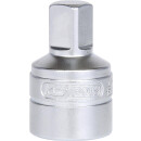 3/8" Öldienst-Bit-Stecknuss für Innenvierkant-Schrauben mit Magnet, 8 mm - KS Tools 150.1416