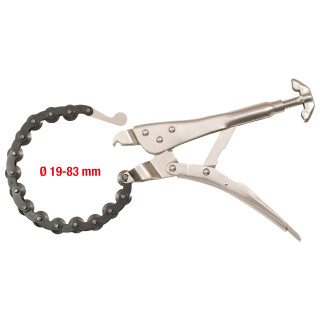 Edelstahl-Grip-Kettenrohrabschneider, Ø 19-83 mm - KS Tools 150.1515