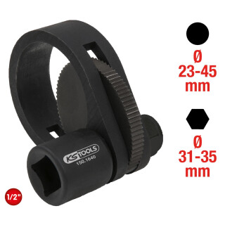 Exzenter Klemm- und Drehvorrichtung, 23-45mm - KS Tools 150.1640