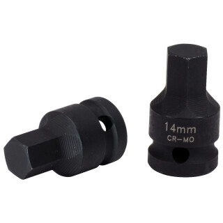 1/2" Kraft-Bit-Stecknuss, Innensechskant, 14mm - KS Tools 150.1708