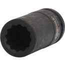 3/4" 12-kant-Antriebswellen-Kraftstecknuss, lang,...