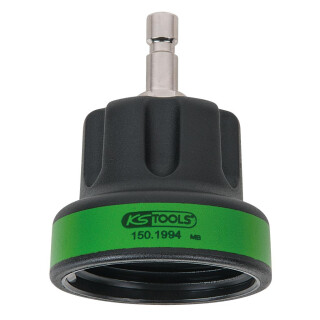 Kühlsystem-Bajonettadapter, #22, IG M45x3, moosgrün - KS Tools 150.1994