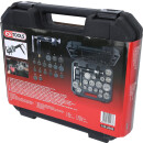 Druckluftspindel-Bremskolbenwerkzeug-Satz, 18-tlg - KS Tools 150.2000