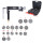Druckluftspindel-Bremskolbenwerkzeug-Satz, 18-tlg - KS Tools 150.2000