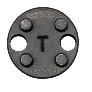 Bremskolben-Werkzeug Adapter #T, Ø 25mm - KS Tools 150.2072