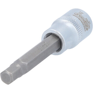 3/8" Bit-Stecknuss für Innensechskant-Schrauben am Bremssattel, 7 mm, 72 mm lang - KS Tools 150.2293