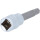 3/8" Bit-Stecknuss für Innensechskant-Schrauben am Bremssattel, 7 mm, 72 mm lang - KS Tools 150.2293