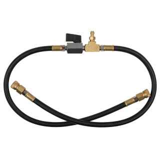 Manometer-Anschlussschlauch mit 1/4" Schlauchanschluss für Ford EFI Systeme - KS Tools 150.2363