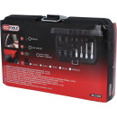 Bremssattelverschraubung-Spezialstecknuss-Satz, 12-tlg - KS Tools 150.2400