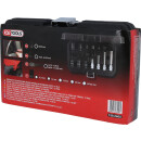 Bremssattelverschraubung-Spezialstecknuss-Satz, 12-tlg - KS Tools 150.2400