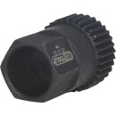 Vielzahneinsatz 17,0 mm, 33 Zahn, gebohrt - KS Tools...