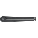 Zweilochmutterndreher, verstellbar, 115 mm - KS Tools...