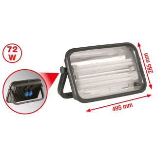 Profi-Kaltlicht-Arbeitsleuchte 72 Watt - KS Tools 150.4260