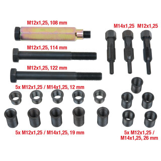 THREADfix Reparatur-Satz M12x1,25 Glüh+Zündkerzen,21-tlg - KS Tools 150.5060