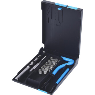 Nirostahl Gewinde-Reparatur-Satz M8x1,25x10,8mm, 24-tlg - KS Tools 150.6040