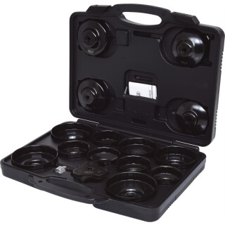 3/8" Ölfilterschlüssel-Satz, 16-tlg - KS Tools 150.9310