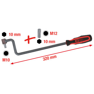 Spureinstellschlüssel für Mercedes,3-tlg - KS Tools 150.9470