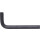 Innensechskant-Winkelstiftschlüssel phosphatiert, kurz, 12mm - KS Tools 151.2612