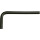 Innensechskant-Winkelstiftschlüssel phosphatiert, kurz, 7/32" - KS Tools 151.2639