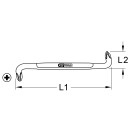 Winkelschraubendreher PH1-PH2 - KS Tools 151.2680