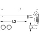 T-Griff-Innensechskant-Schlüssel, 5mm - KS Tools...